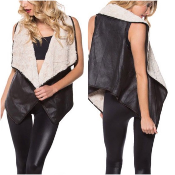 RARE - Black Milk Wanderer Vest / Vegan Shearling - Picture 4 of 8